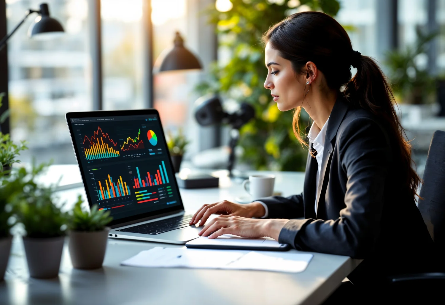 Marketer using SEO audit