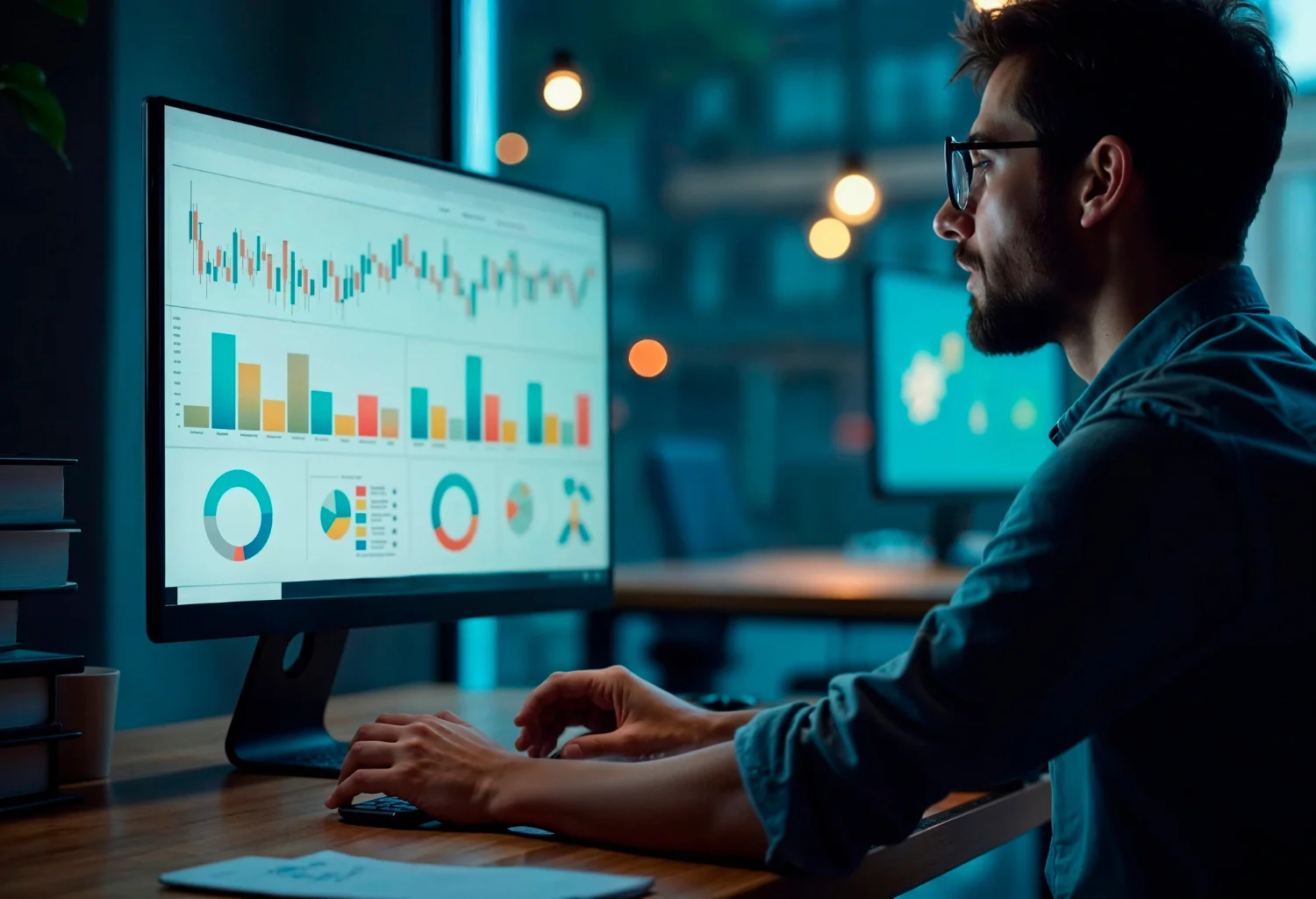 Developer analyzing technical SEO